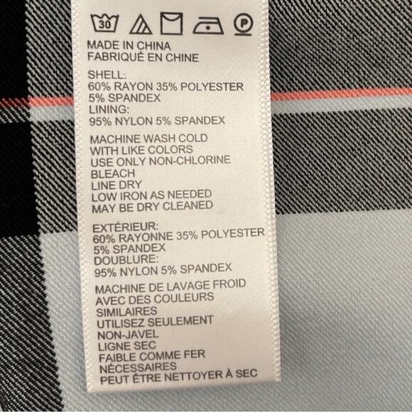 Urban Outfitters School Girl Light Blue Plaid Academia Skirt Size Medium - Picture 6 of 10